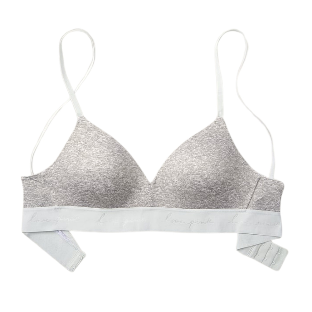 VICTORIA'S SECRET- PINK- Wear Everywhere Wireless Lightly Lined Bra - 36…